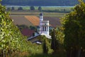 Church And Vineyards In Bogojina, Slovenia Royalty Free Stock Photo